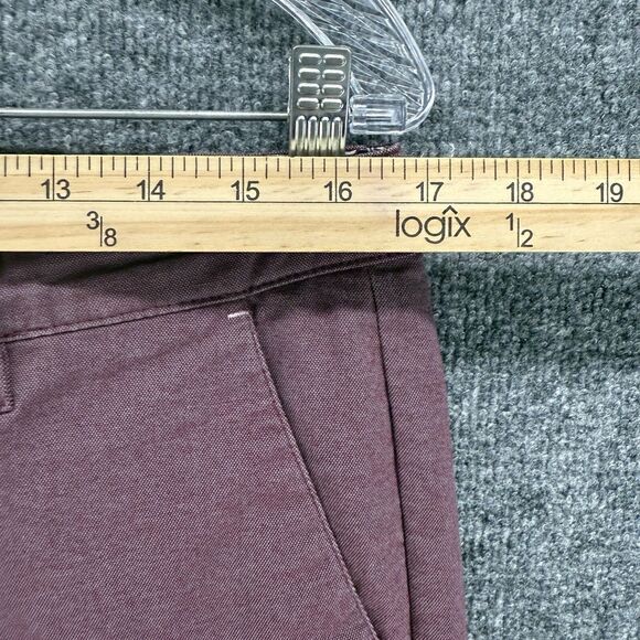 Ted Baker London Dress Pants Womens 33 Purple Flat Front Straight Office Career - Picture 8 of 11